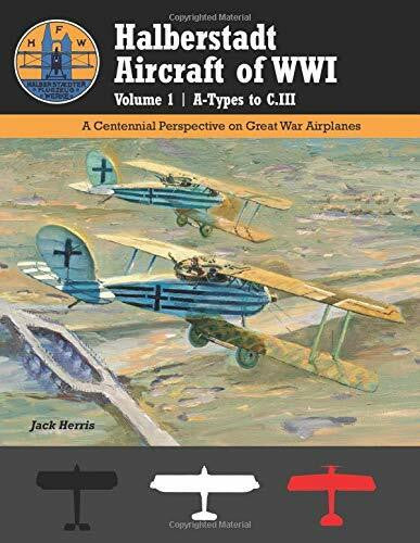 Aeronaut Books Halberstadt Aircraft of WWI Vol.1 A-Types to CIII