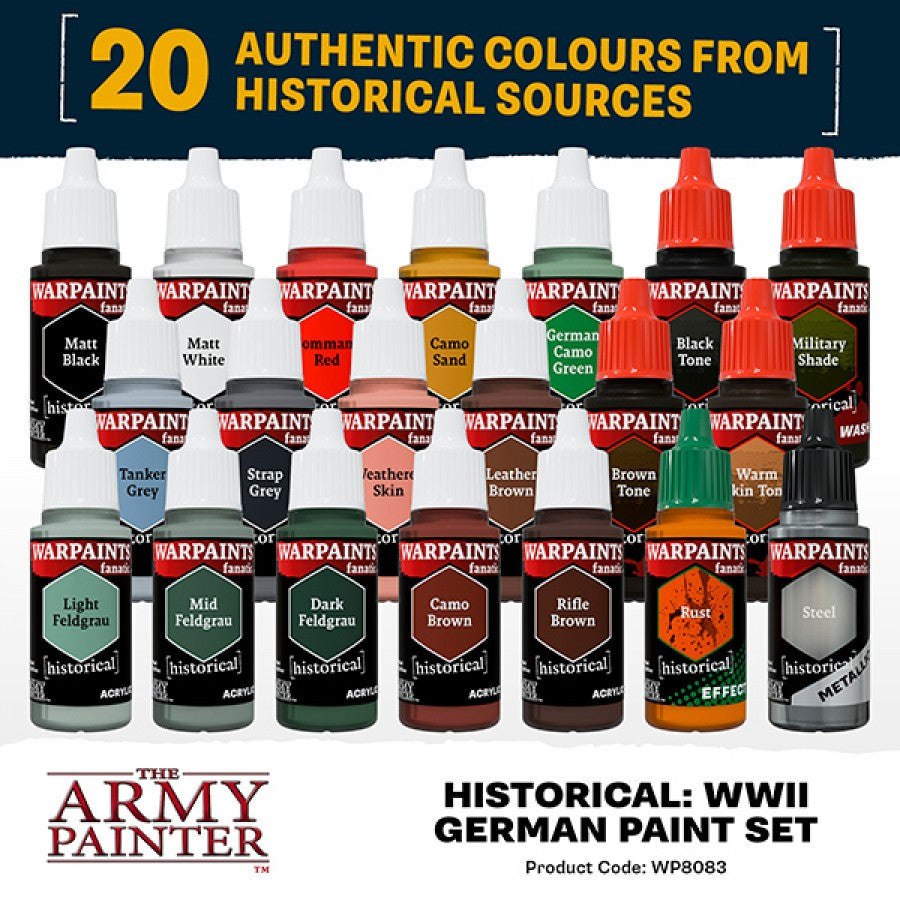Warpaints: Historical WWII- German Paint set