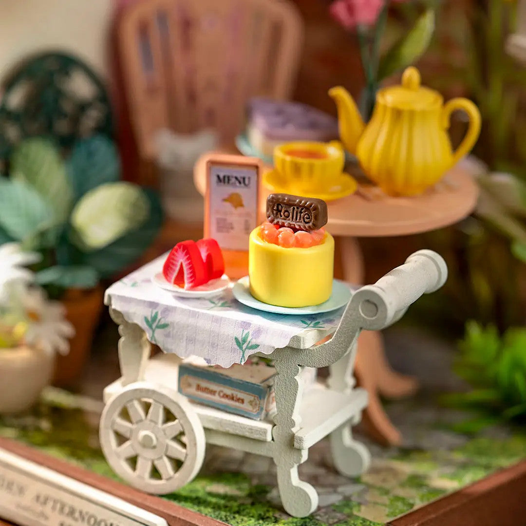 Diy Miniature House Kit: Fancy Tea Yard