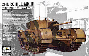 1/35 Churchill Mk.III British Infantry Tank 35153