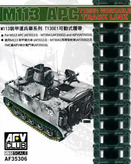 AFV Club 1/35 M113 T130E1 Workable Track 35306