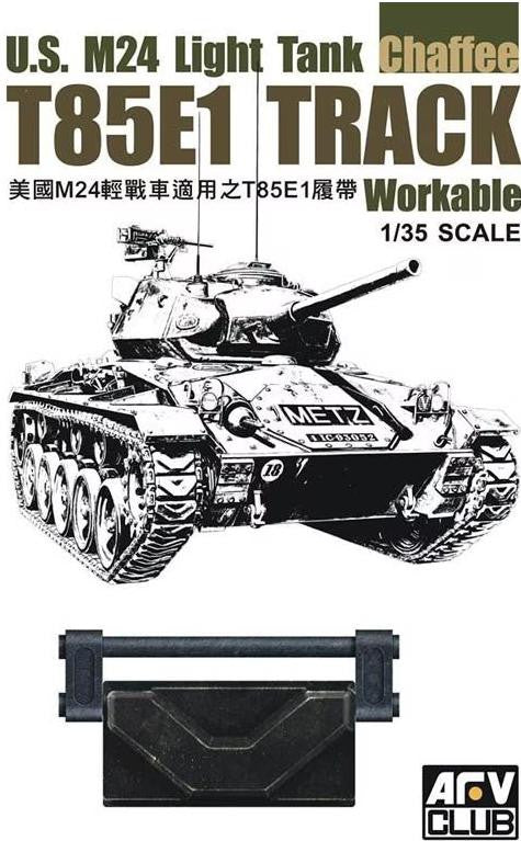AFV Club 1/35 M24 Chaffee T85E1 Workable Track 35287 