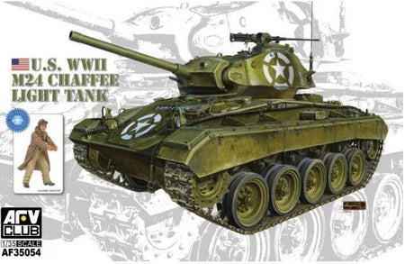 AFV Club 1/35 M24 Chaffee US Light Tank 