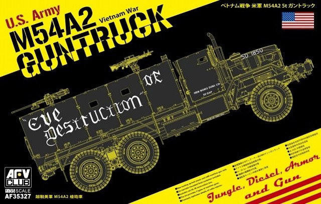 AFV Club 1/35 M54A2 Gun Truck Vietnam War 35327 
