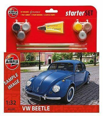 Airfix 1/32 VW Beetle Starter Set 55207