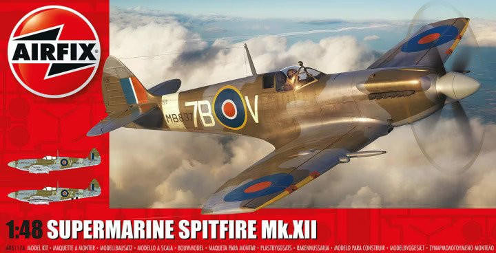Airfix 1/48 Supermarine Spitfire Mk.XII 5117A 