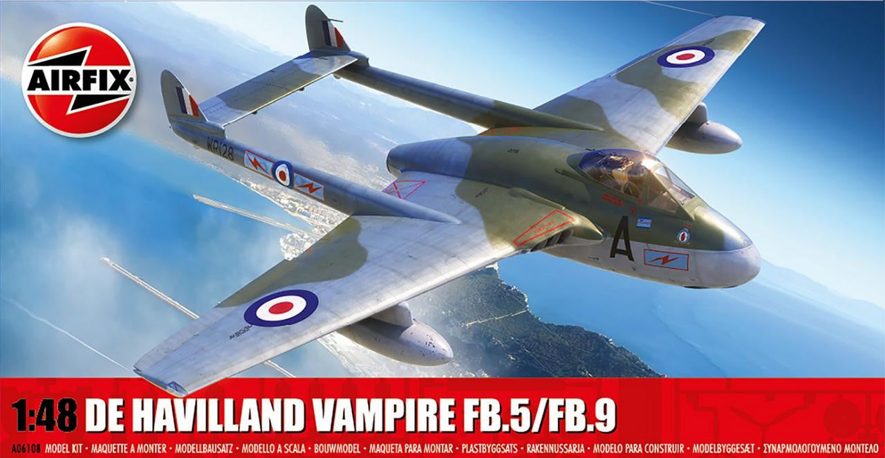 Airfix 1/48 Vampire FB.5 / FB.9 6108 
