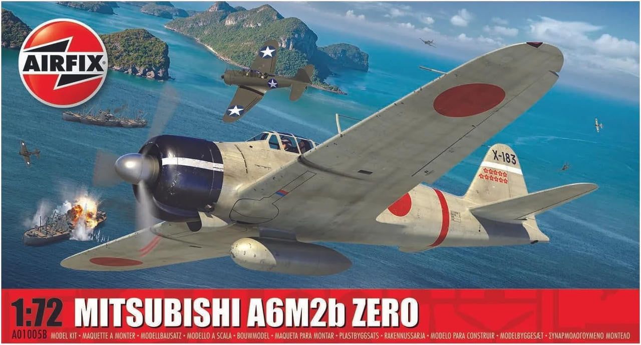 Airfix 1/72 A6M2b Tp.21 Zero New 1005B 