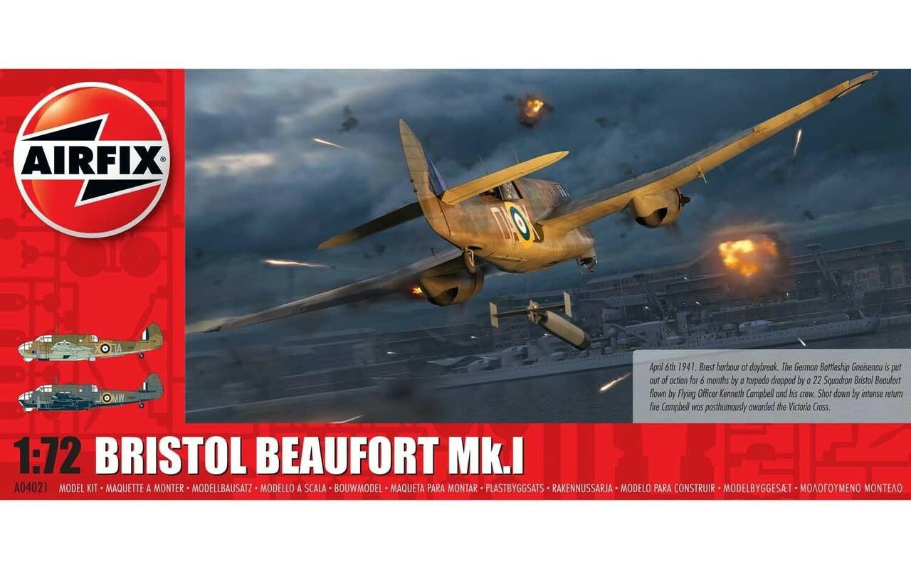 Airfix 1/72 Beaufort MkI 4021