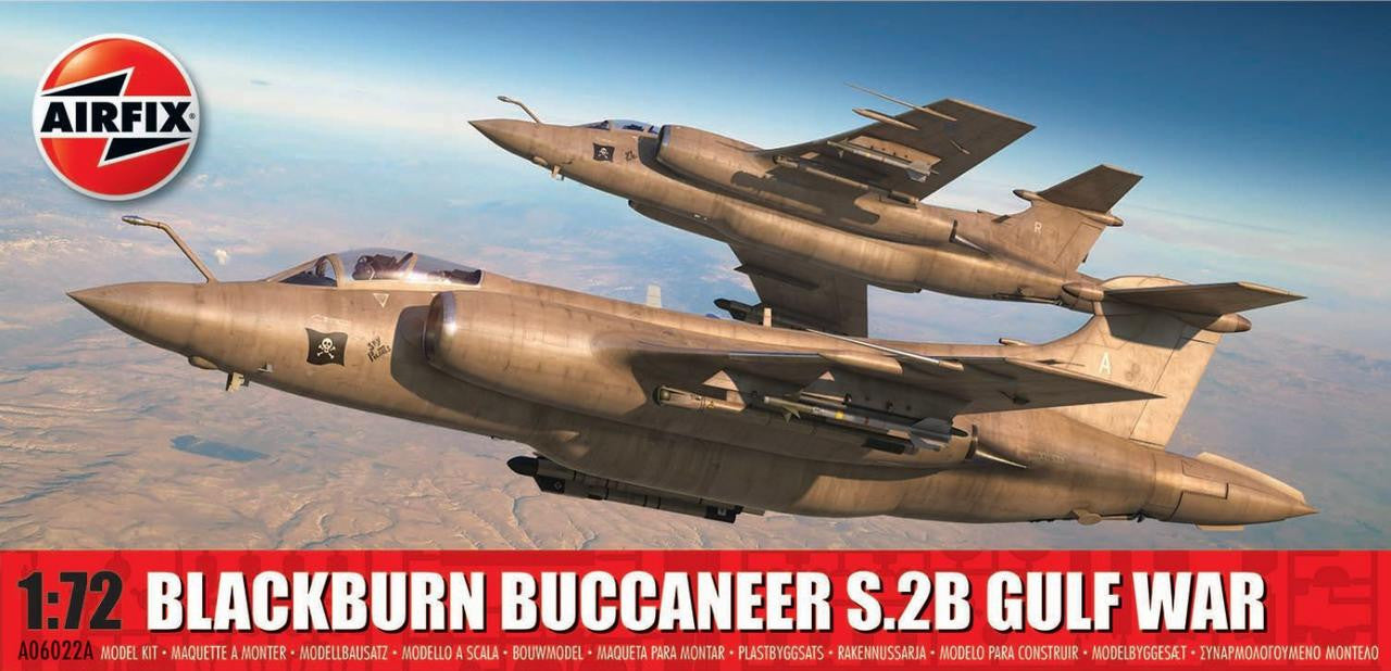 Airfix 1/72 Blackburn Buccaneer S.2B Gulf War 6022A 