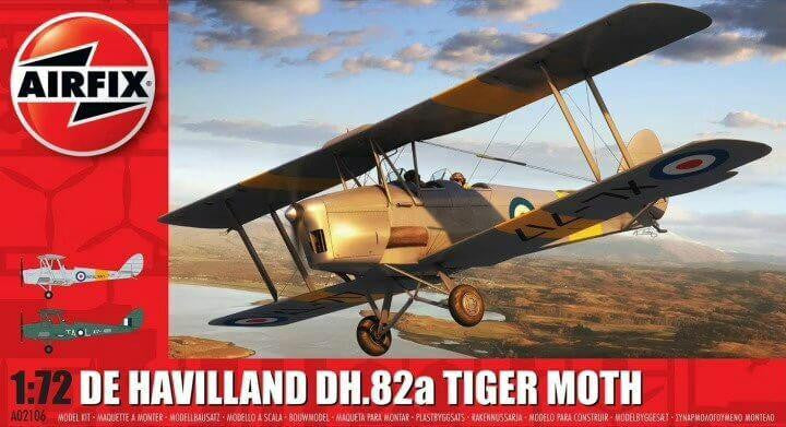 Airfix 1/72 DH.82a Tiger Moth 2106