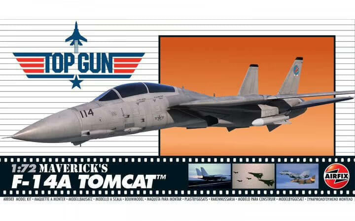 Airfix 1/72 F-14A Tomcat Top Gun 503