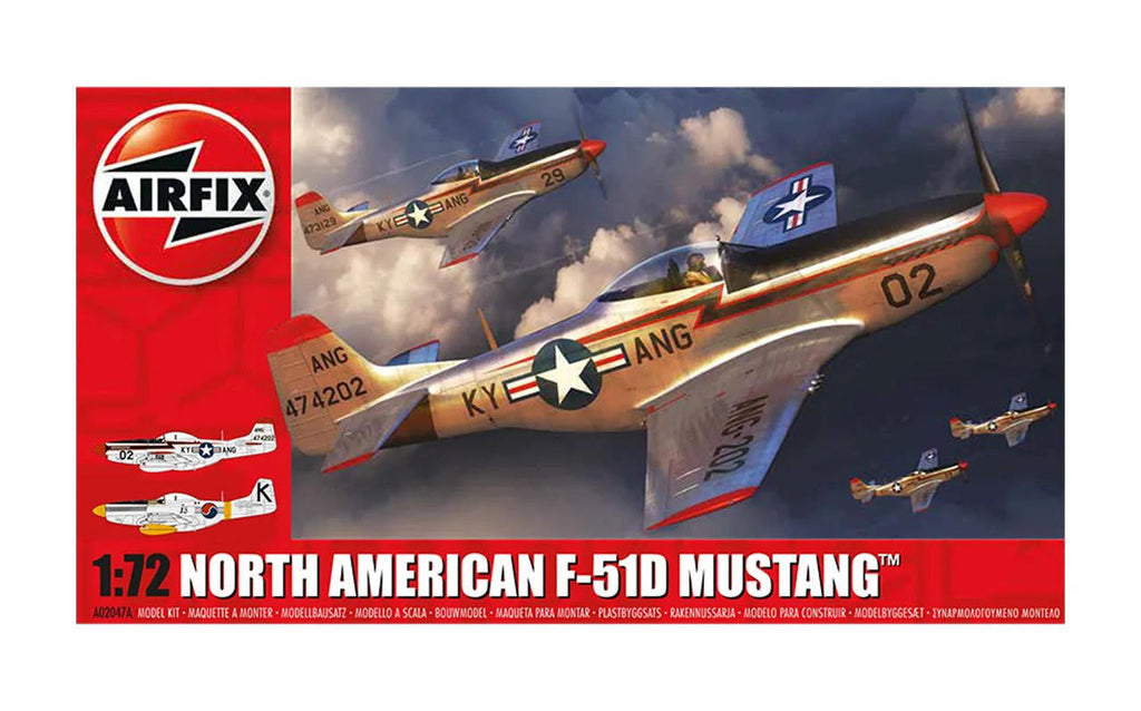 Airfix 1/72 North American F-51D Mustang 2047A 