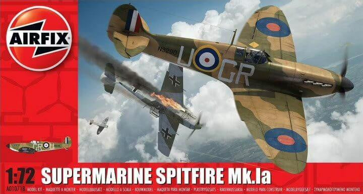 Airfix 1/72 Spitfire MkIa 1071B