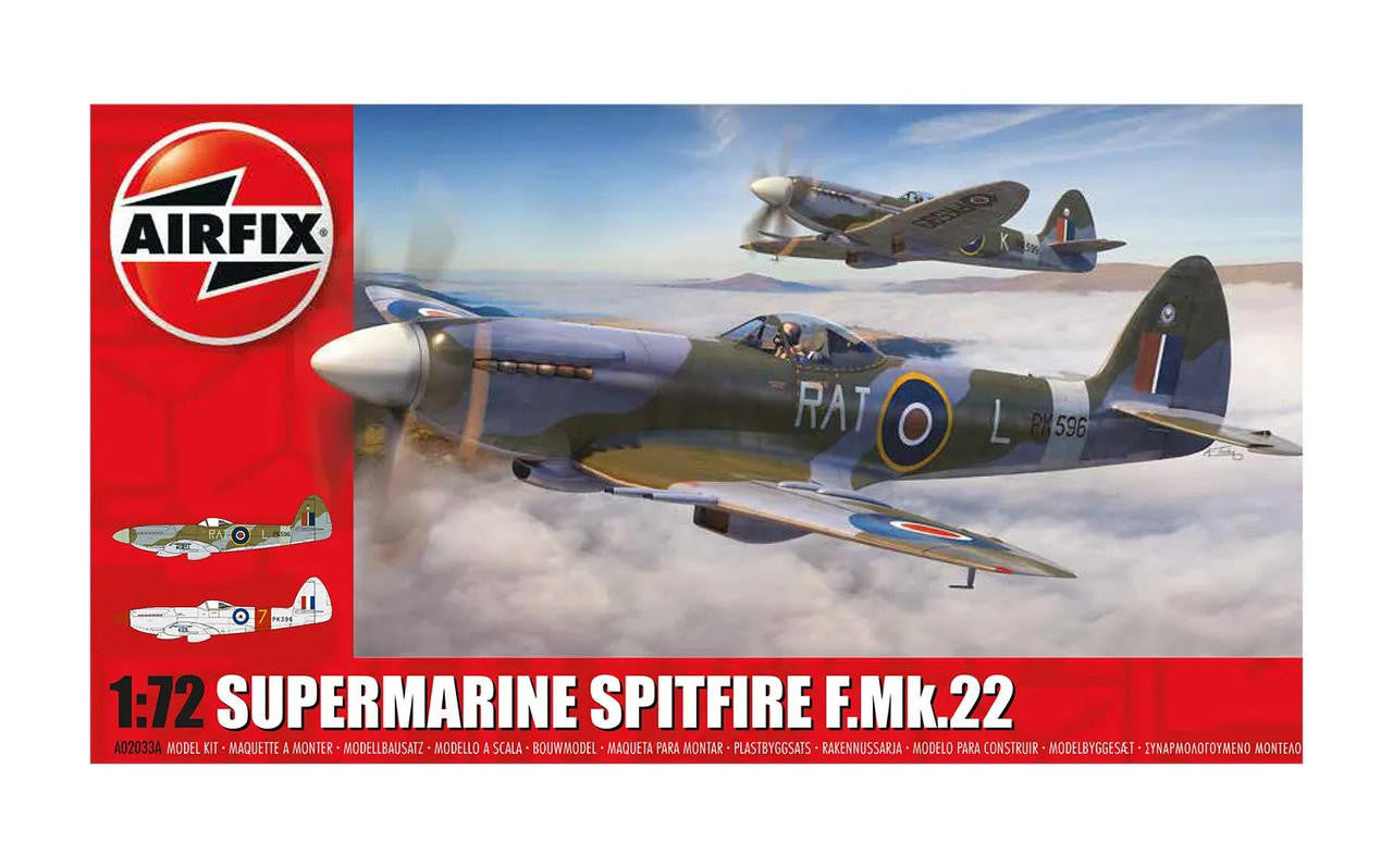 Airfix 1/72 Supermarine Spitfire F Mk.22 2033A 