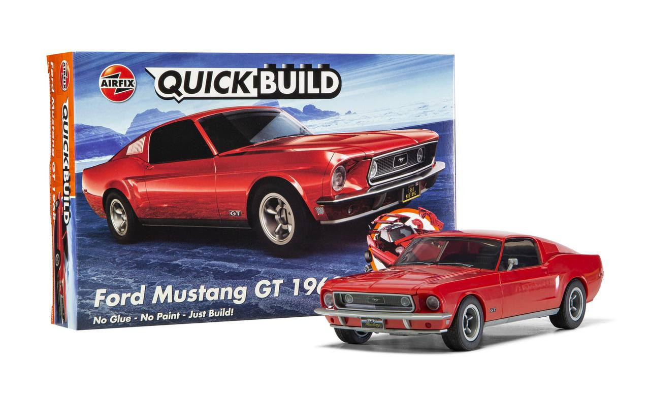 Airfix 1968 Ford Mustang GT QuickBuild J6035