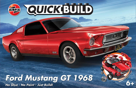 Airfix 1968 Ford Mustang GT QuickBuild J6035