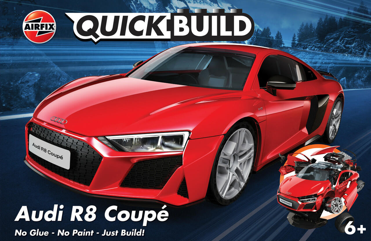 Airfix Audi R8 Coupe QuickBuild J6049