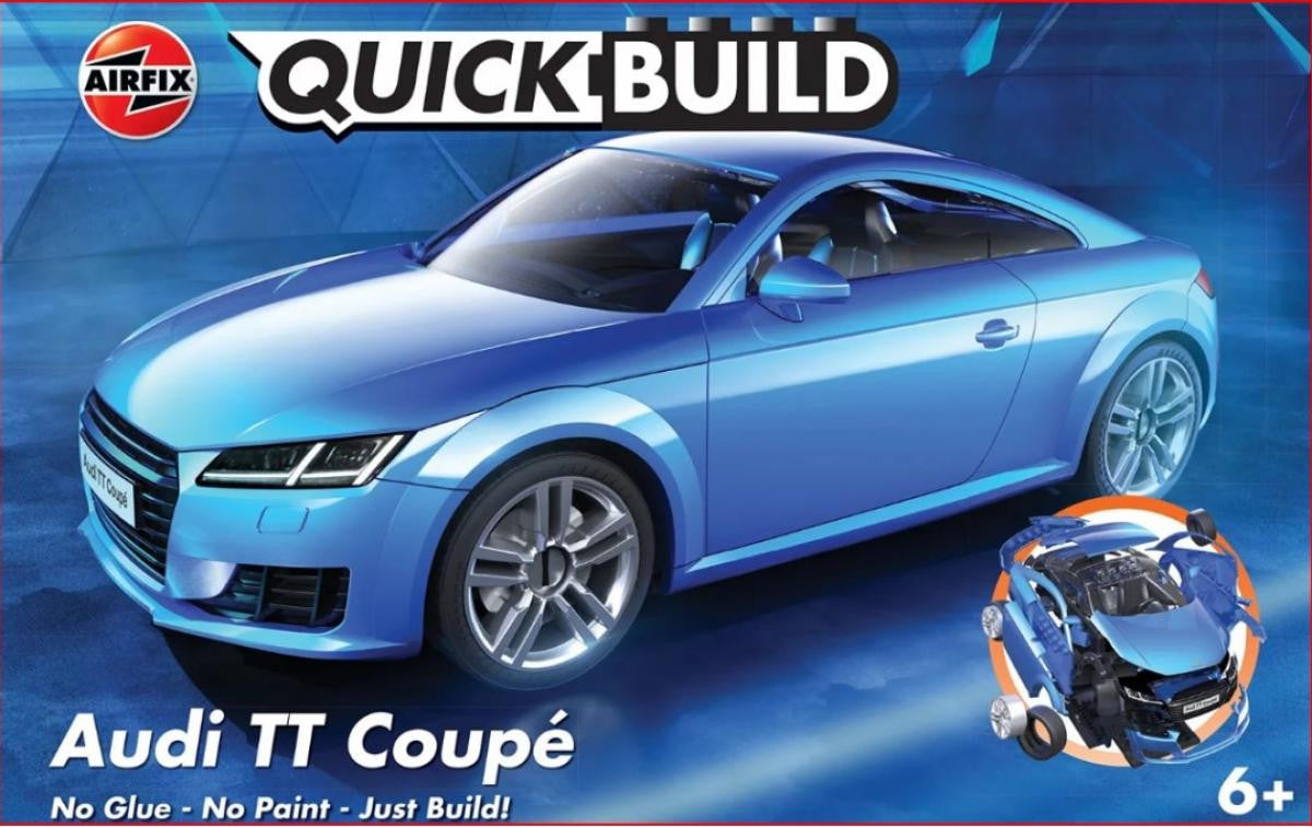 Airfix Audi TT Coupe (Blue) QuickBuild J6054 