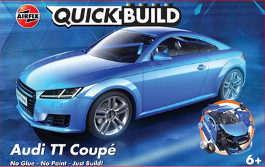 Audi TT Coupe (Blue) QuickBuild J6054