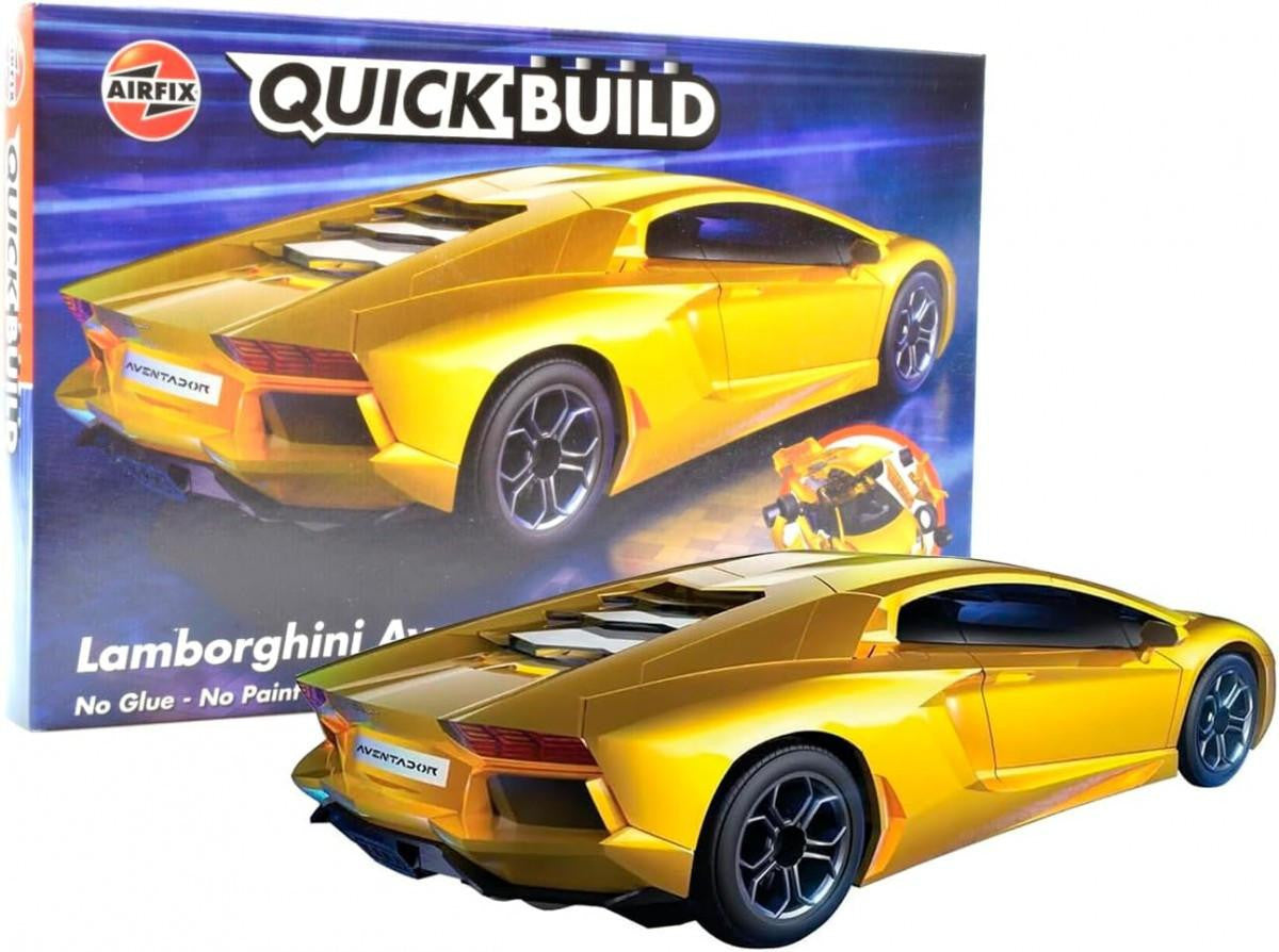 Airfix Lamborghini Aventador (Yellow) QuickBuild J6026 