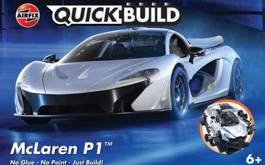 McLaren P1 White Quickbuild J6028