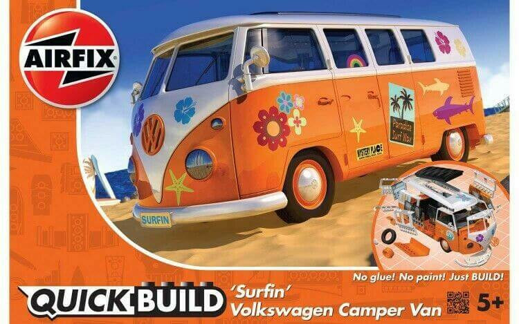 Airfix VW Camper Van Surfin QuickBuild J6032