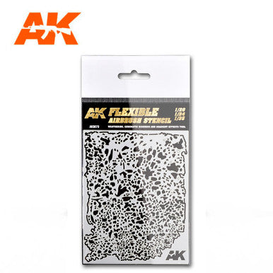 1/20 1/24 1/35 Flexible Airbrush Stencil AK9079