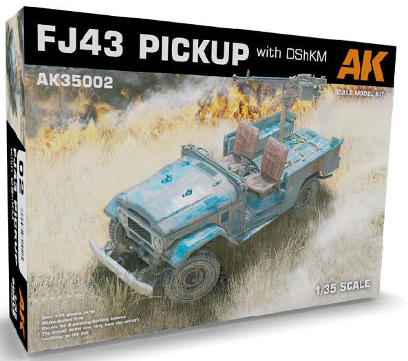 AK Interactive 1/35 FJ43 Pickup w/DShKM MG 35002 