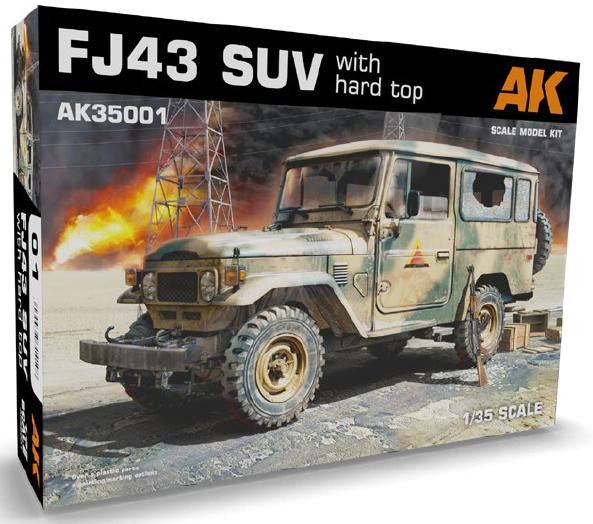AK Interactive 1/35 FJ43 SUV Hard Top 35001 