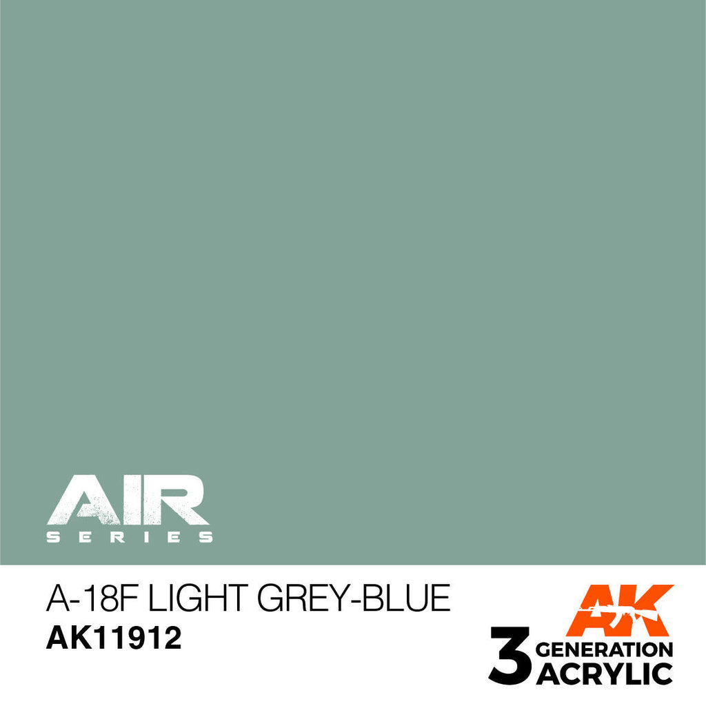 AK Interactive 3G Acrylc A-18F Light Grey-Blue AK11912