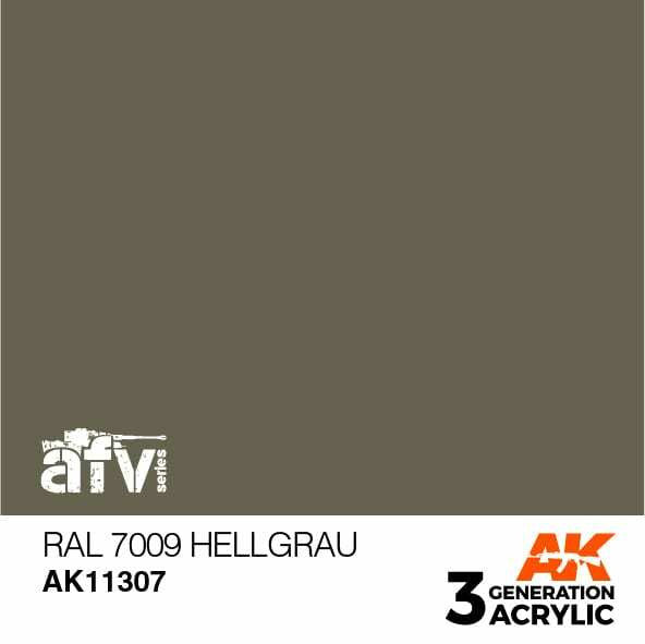 AK Interactive 3G Acrylic 7009 Hellgrau AK11307
