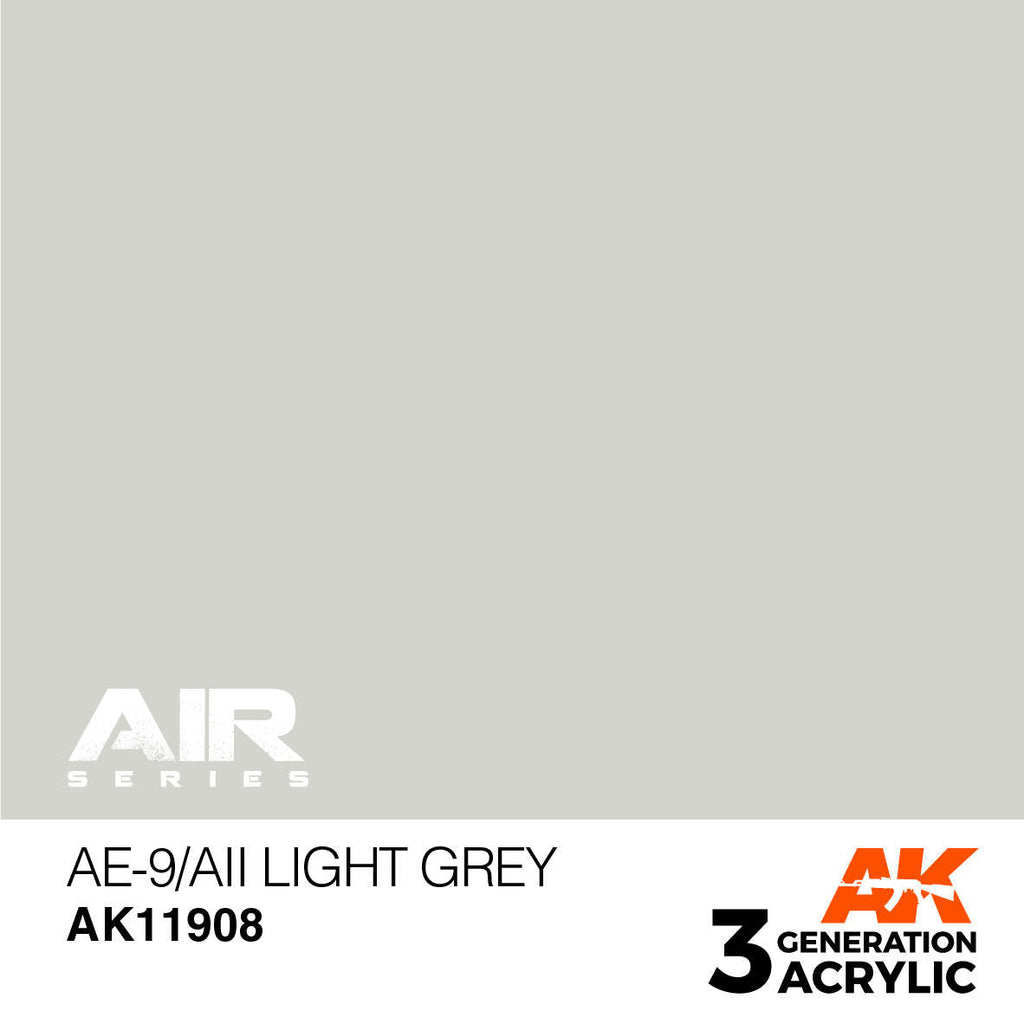 AK Interactive 3G Acrylic AE-9/ALL Light Grey AK11908