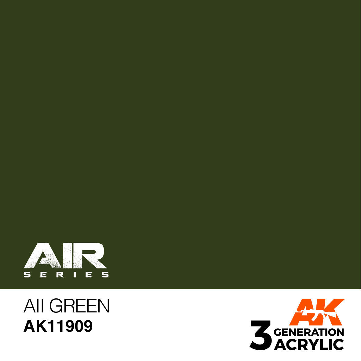 AK Interactive 3G Acrylic ALL Green AK11909