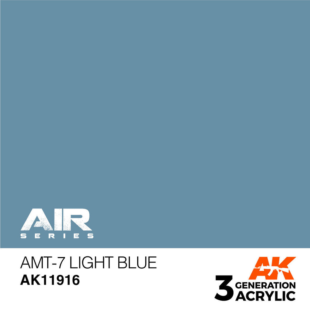 AK Interactive 3G Acrylic AMT-7 Light Blue AK11916