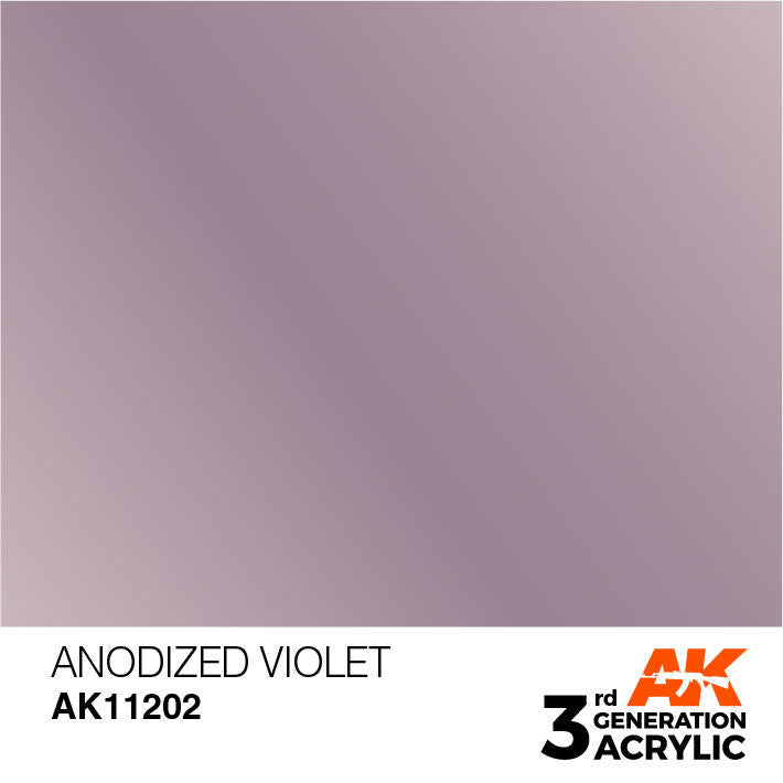 AK Interactive 3G Acrylic Anodized Violet AK11202