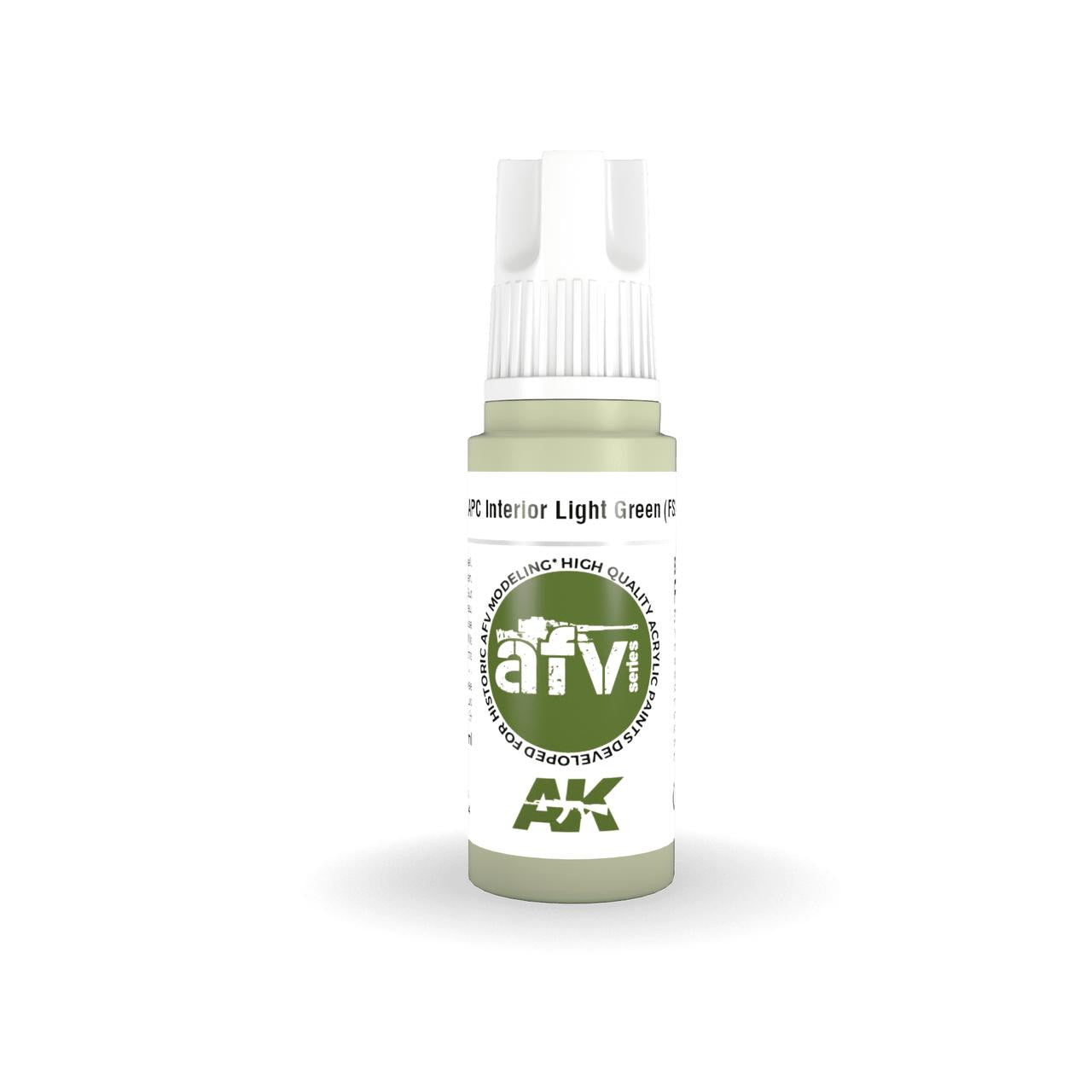 AK Interactive 3G Acrylic APC InteriorLight Green AK11345