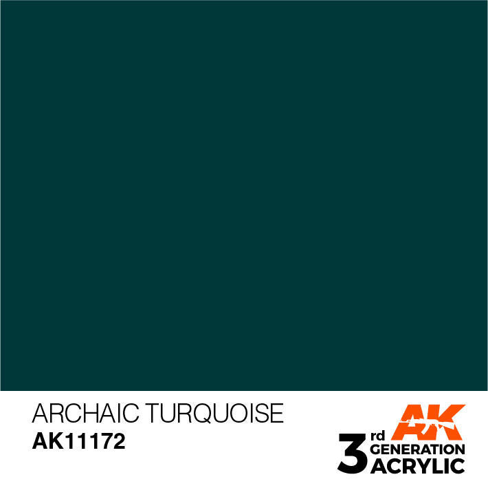 AK Interactive 3G Acrylic Archaic Turquoise AK11172