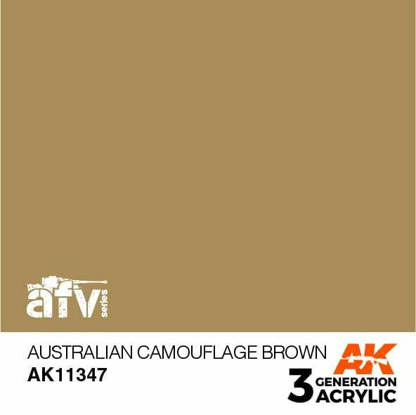 AK Interactive 3G Acrylic Australian Camouflage Brown AK11347