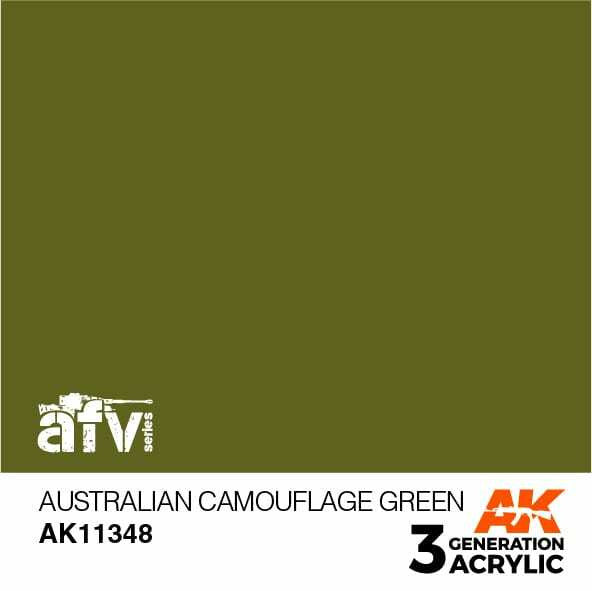 AK Interactive 3G Acrylic Australian Camouflage Green AK11348