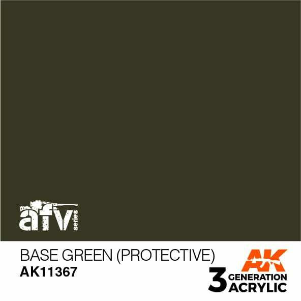 AK Interactive 3G Acrylic Base Green Protective AK11367
