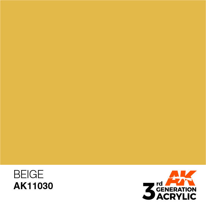 AK Interactive 3G Acrylic Beige AK11030