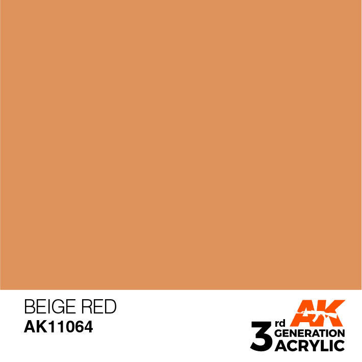 AK Interactive 3G Acrylic Beige Red AK11064