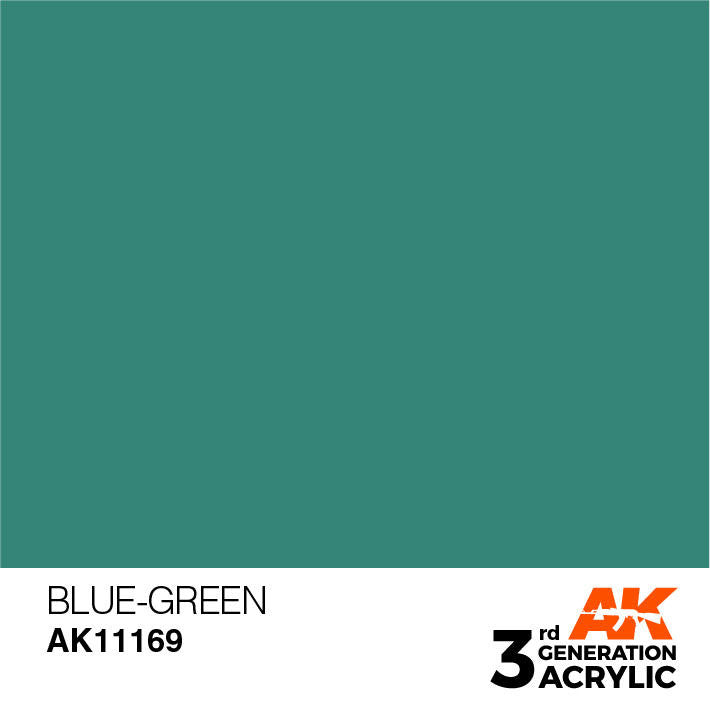 AK Interactive 3G Acrylic Blue Green AK11169