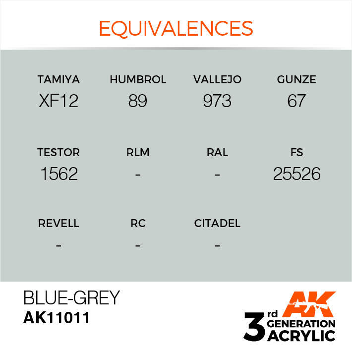 AK Interactive 3G Acrylic Blue Grey AK11011