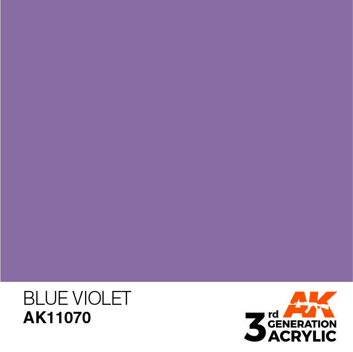 AK Interactive 3G Acrylic Blue Violet AK11070