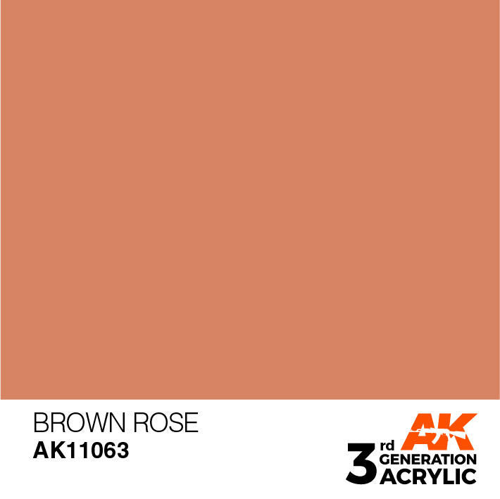 AK Interactive 3G Acrylic Brown Rose AK11063