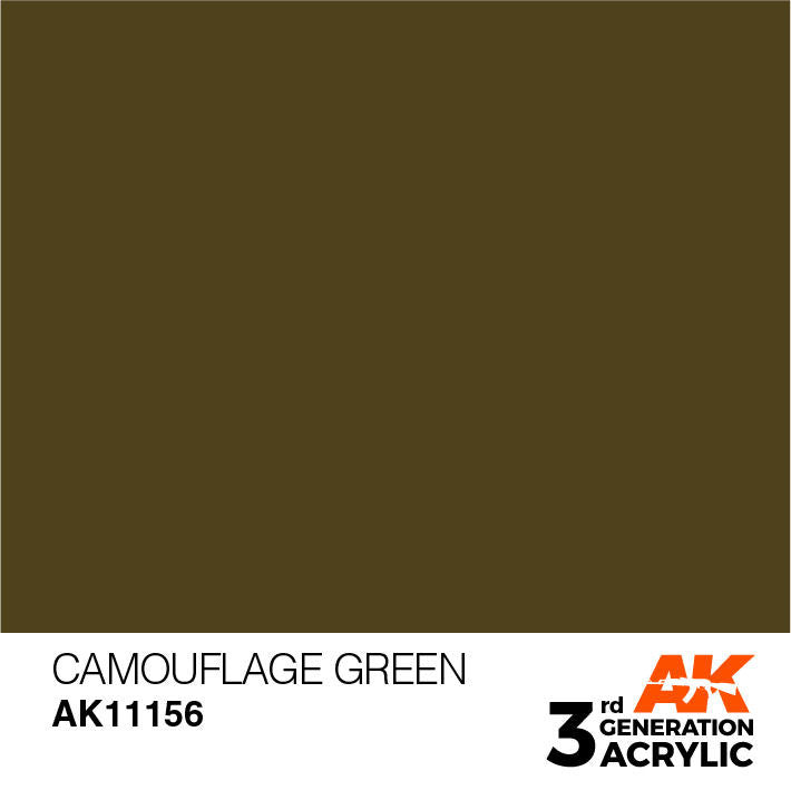 AK Interactive 3G Acrylic Camouflage Green AK11156