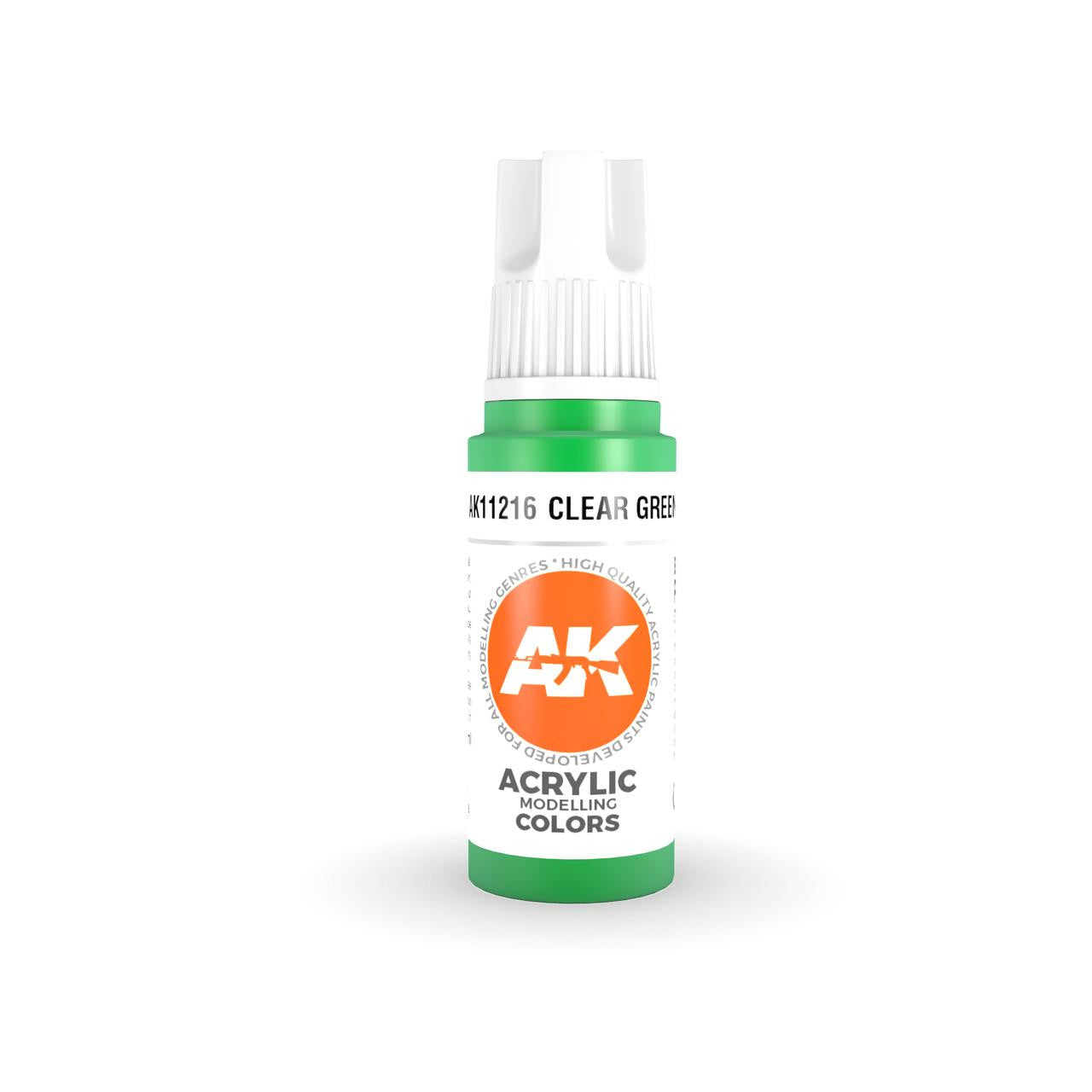 AK Interactive 3G Acrylic Clear Green AK11216