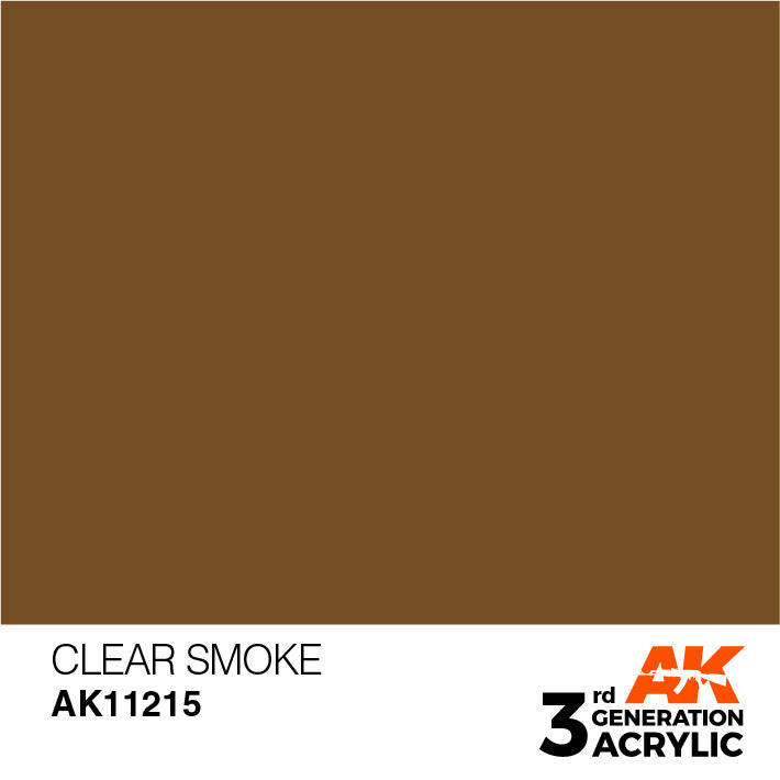 AK Interactive 3G Acrylic Clear Smoke AK11215
